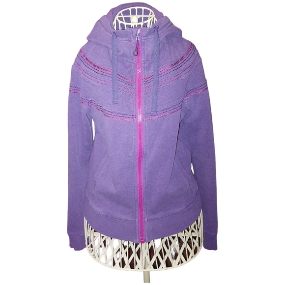 Lululemon Embroidered Hoodie Special Edition Purple Size 8 - Picture 10 of 10